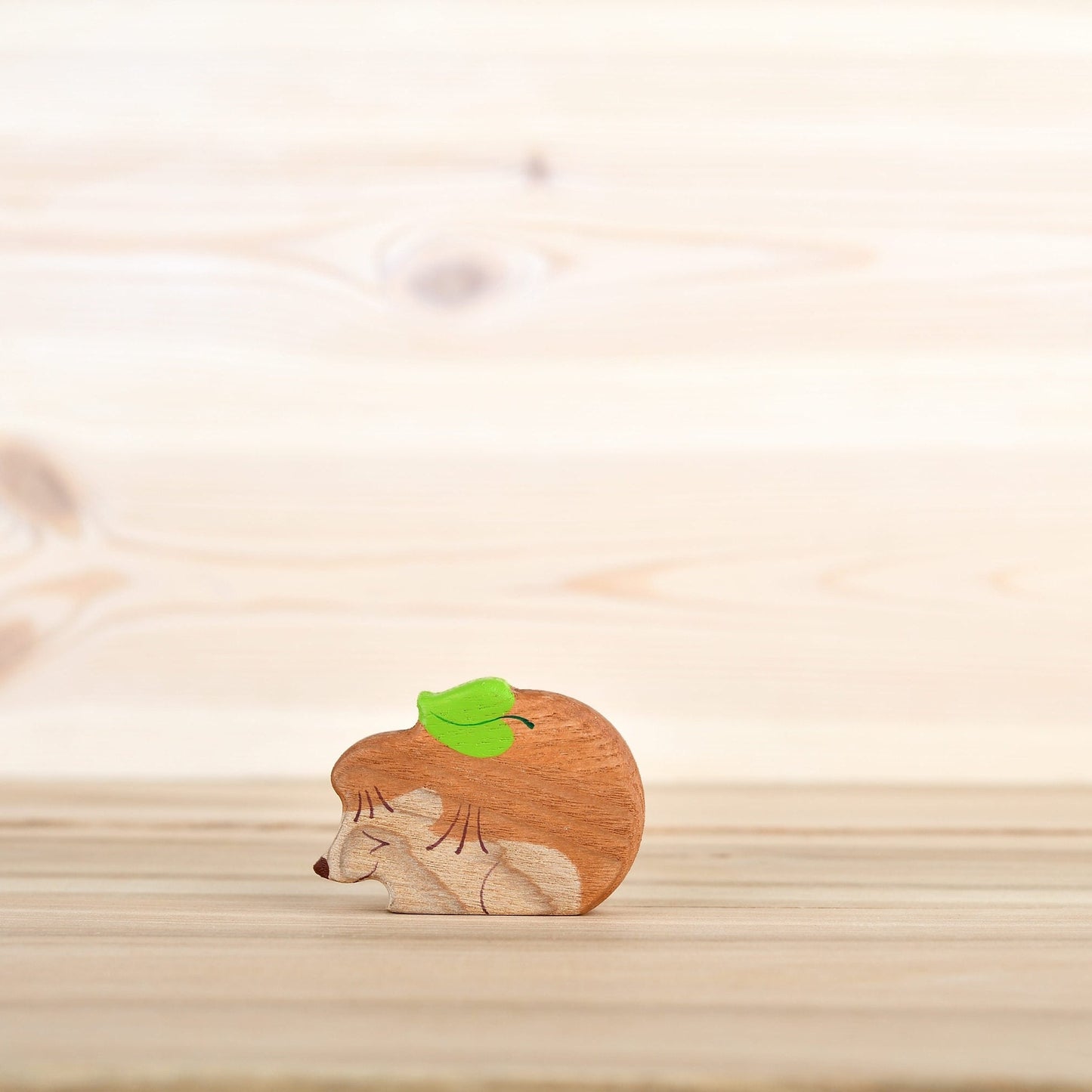 Wooden Hedgehog Toy
