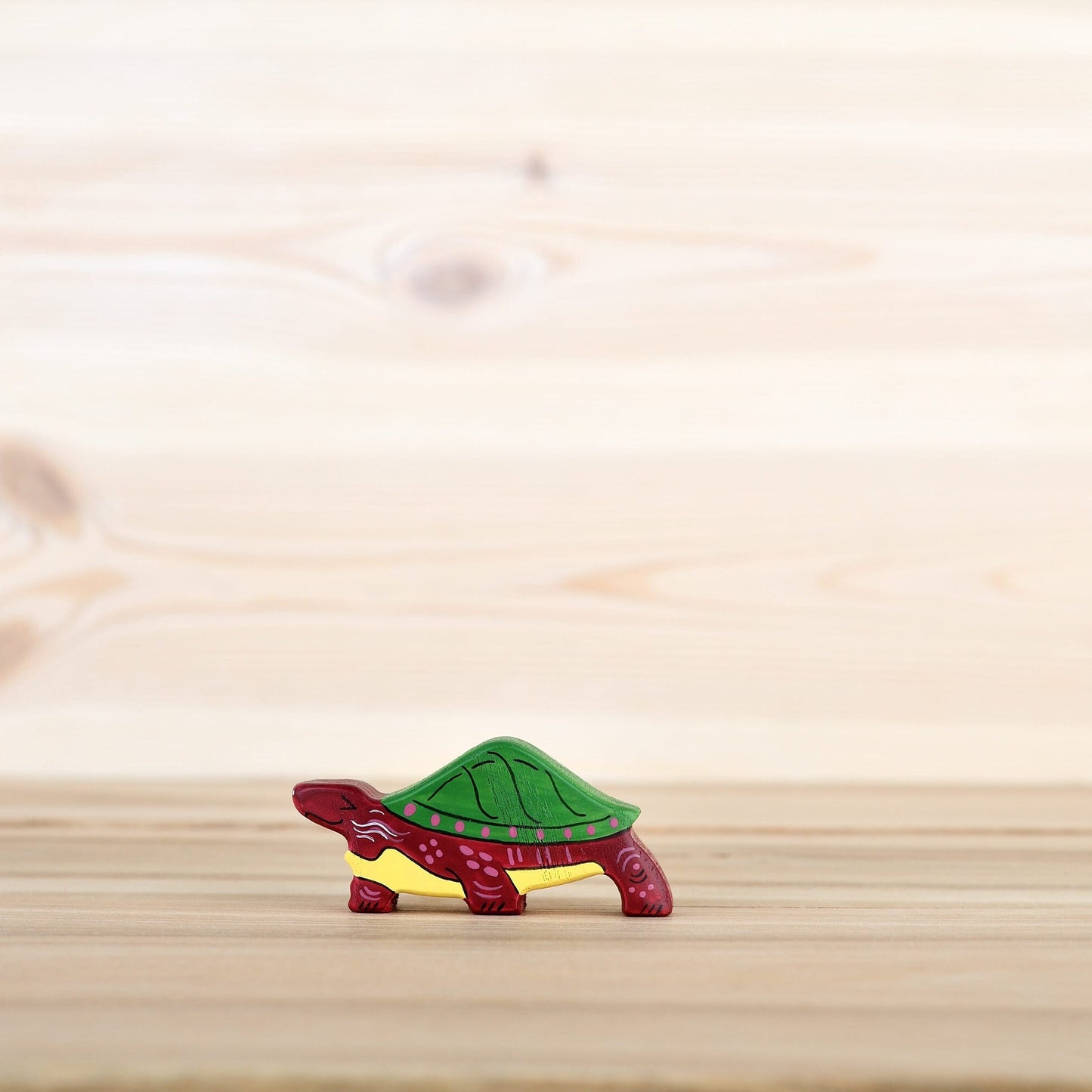 Wooden Lake Turtle Toy