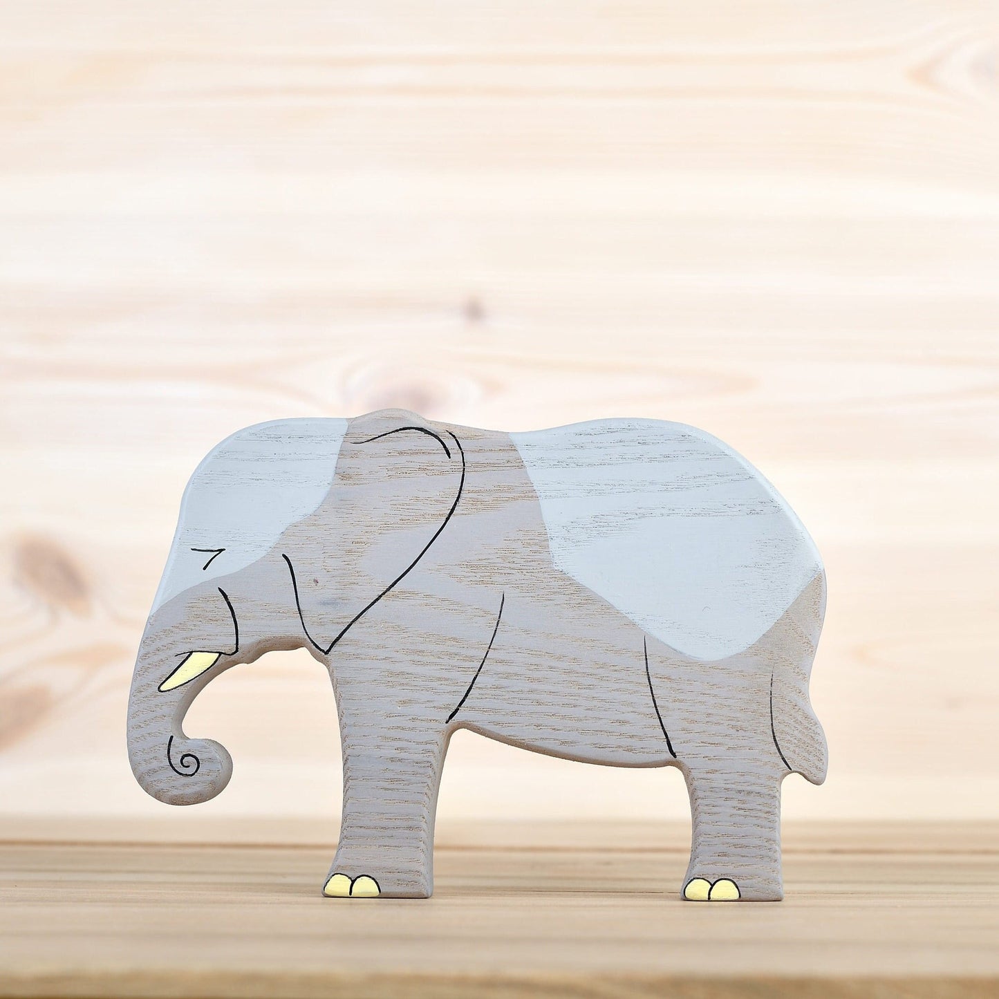 Wooden Elephant Toy