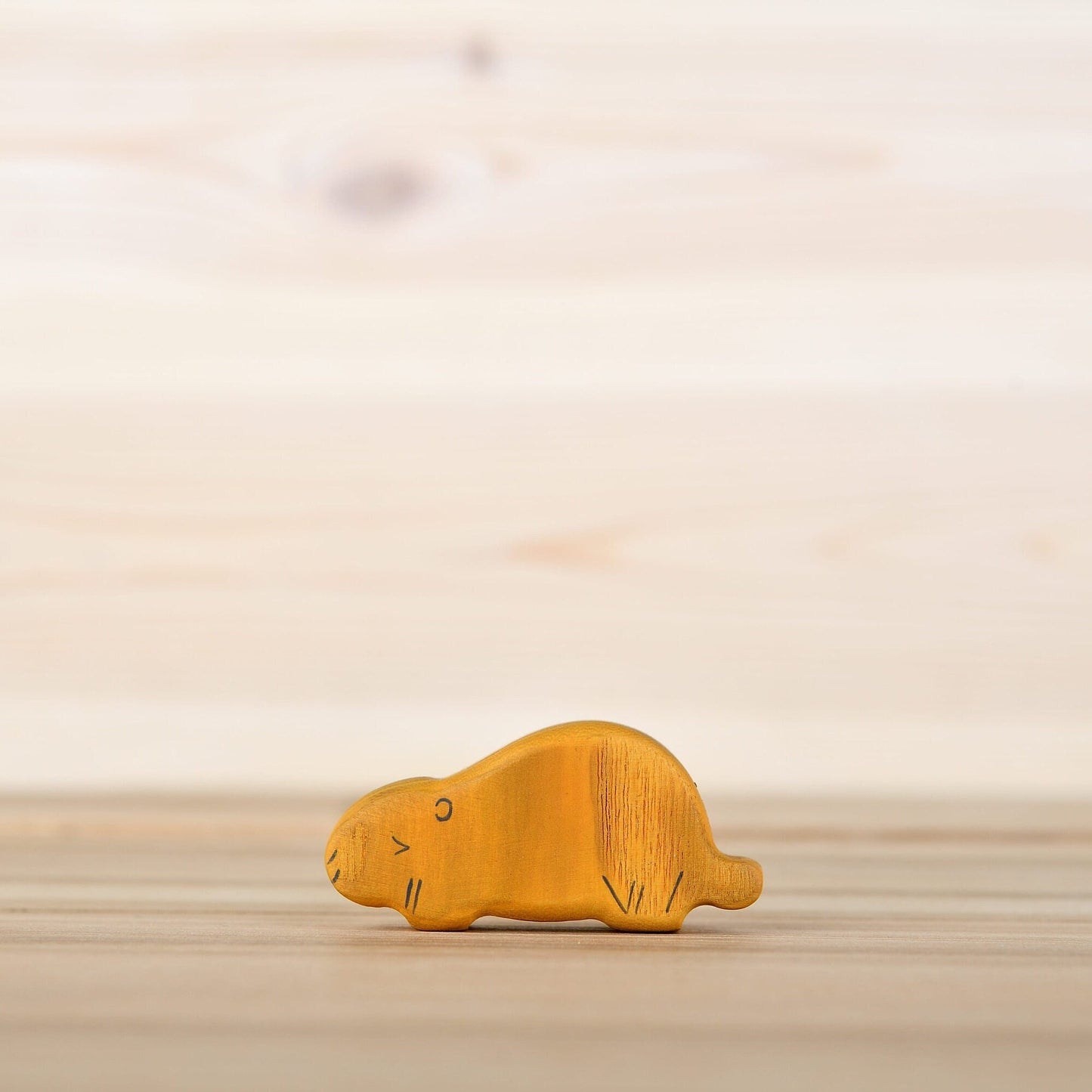 Wooden Lemming Toy