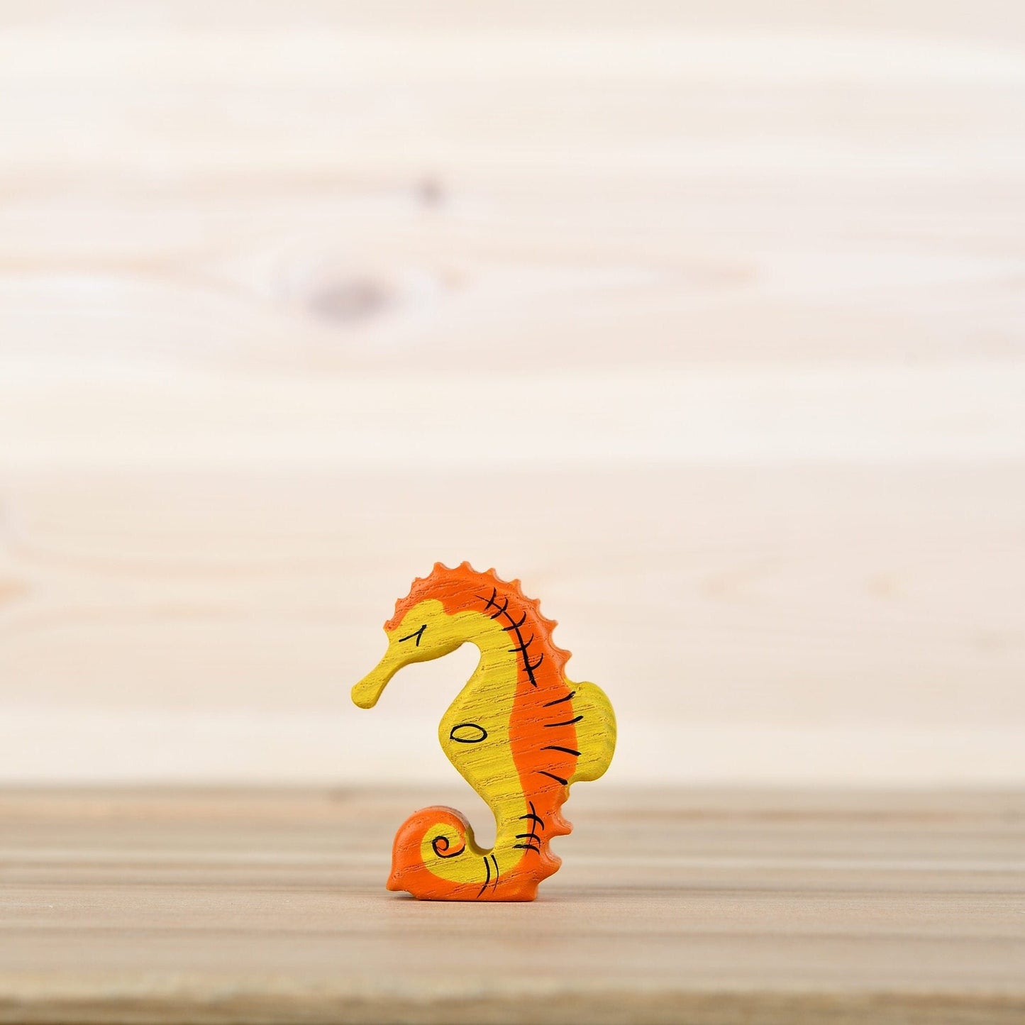 Wooden Seahorse Toy