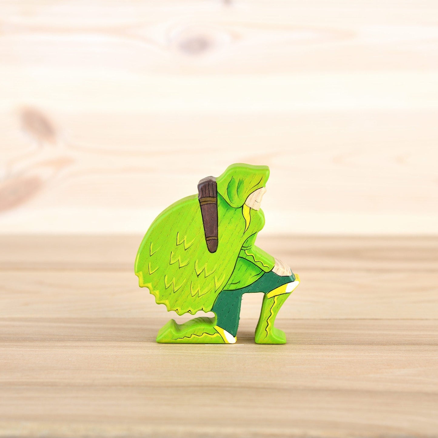 Wooden Elf figurine