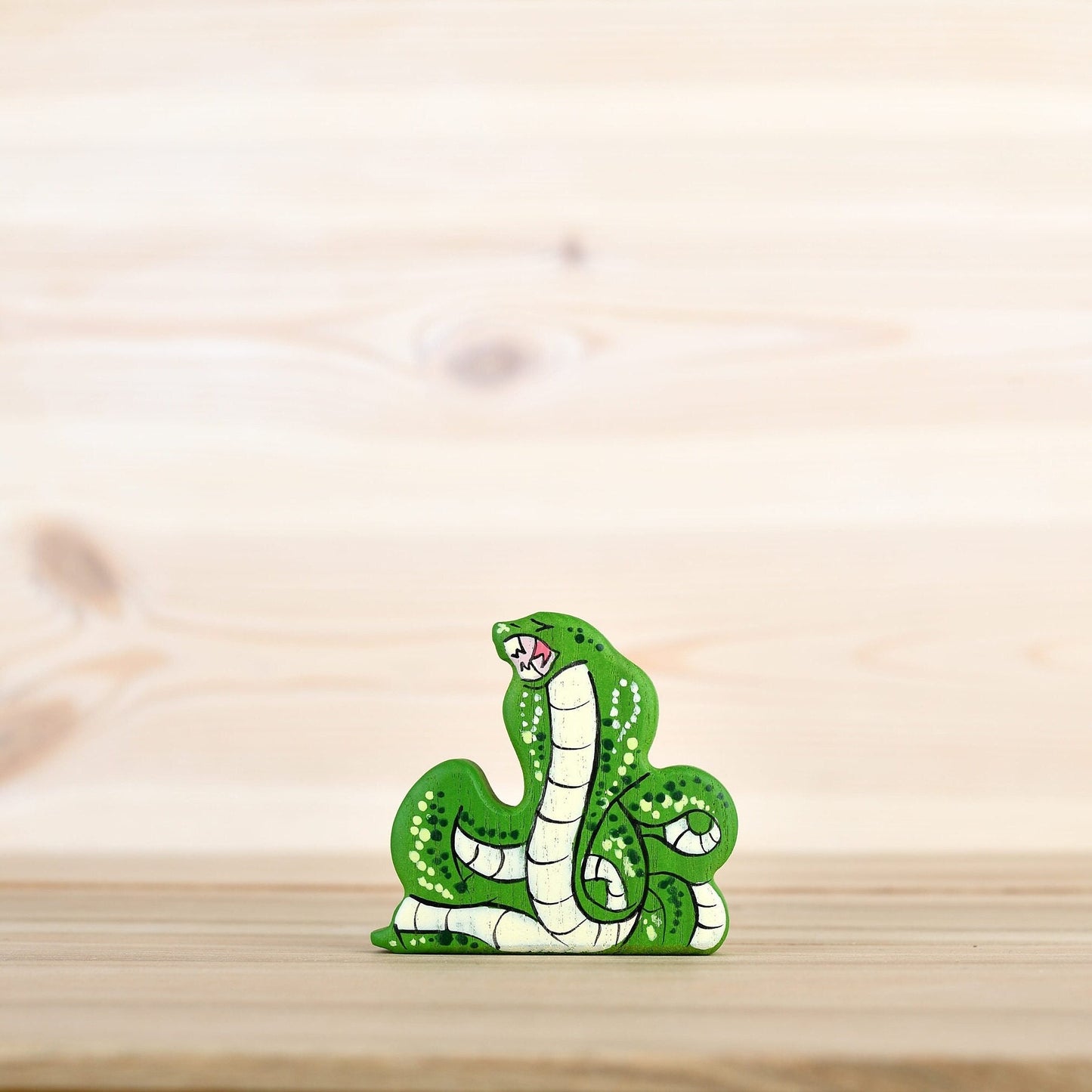 Wooden Cobra Toy