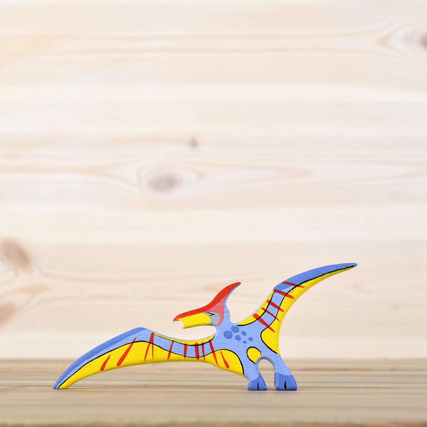 Wooden Pterodactyl Toy