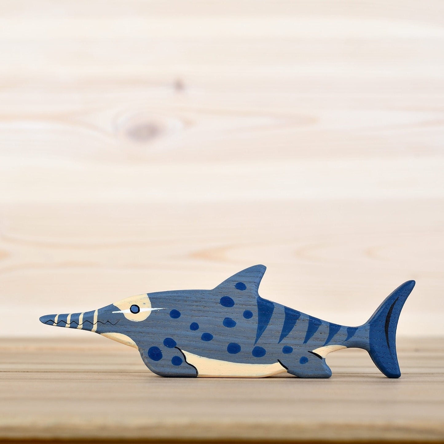 Wooden Ichthyosaurus Toy