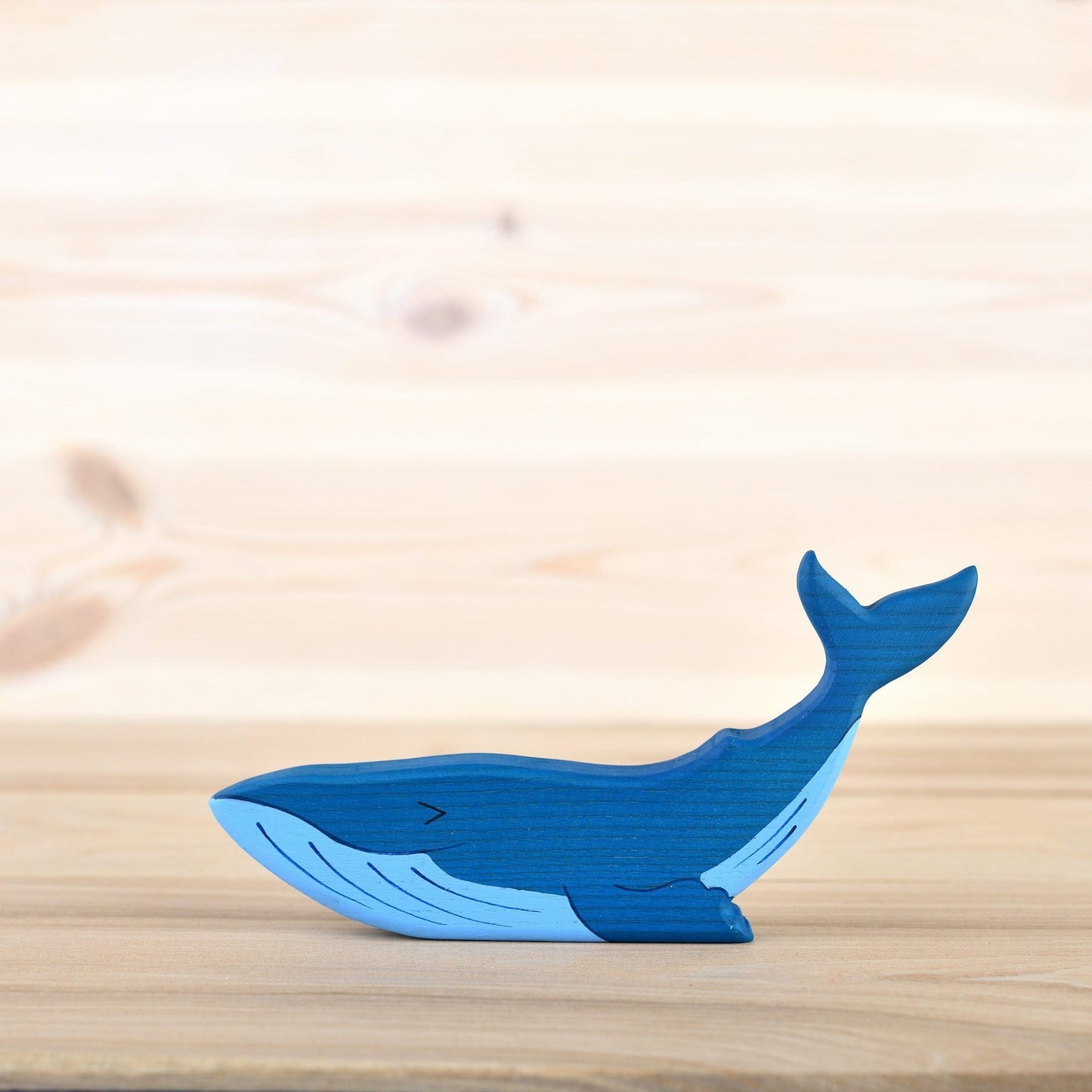 Wooden Whale Toy