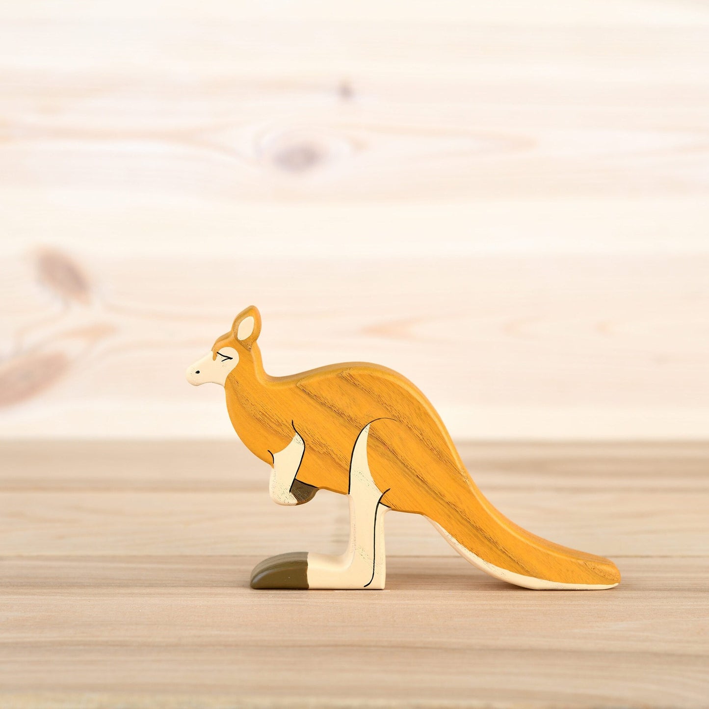 Wooden Kangaroo Toy