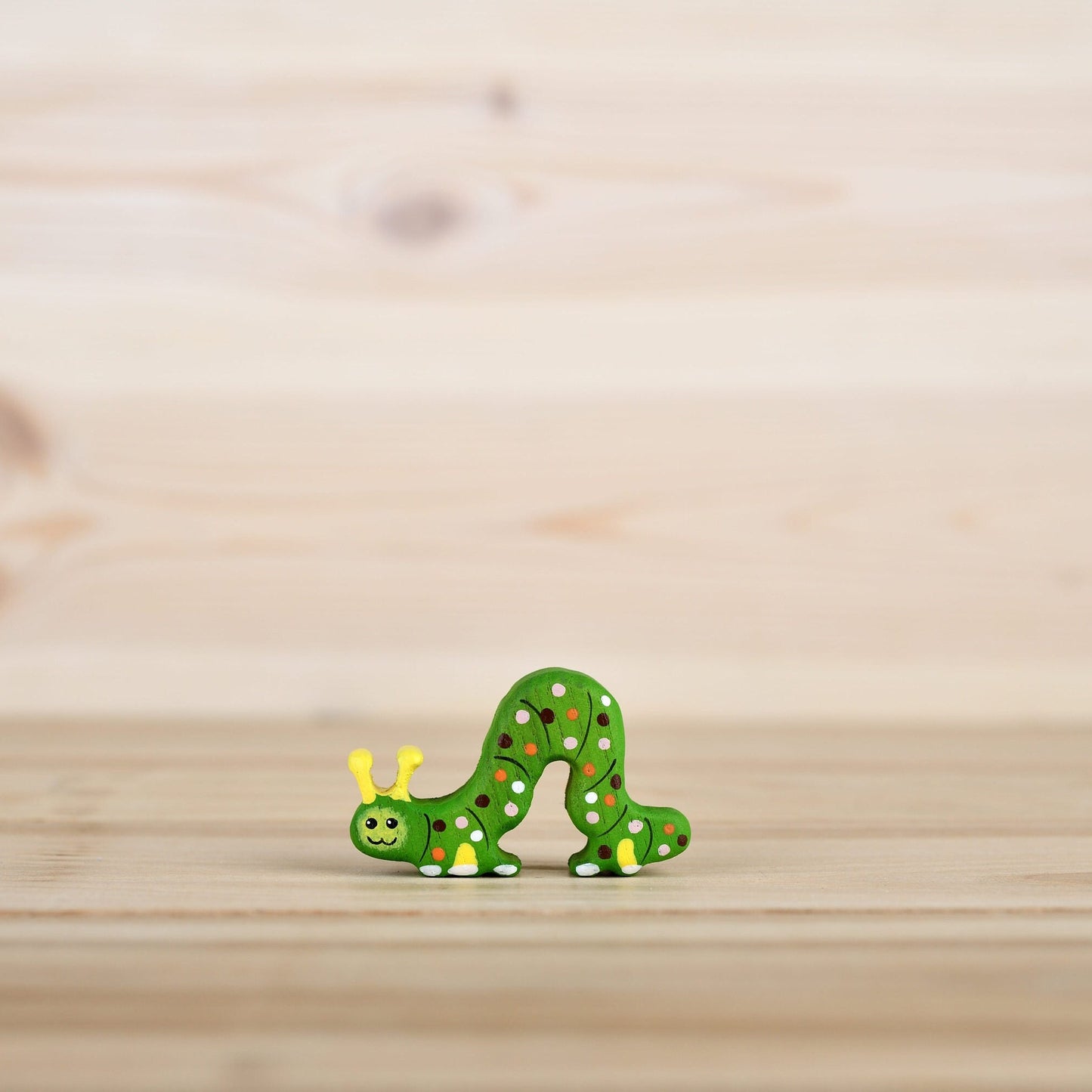 Wooden Caterpillar Toy