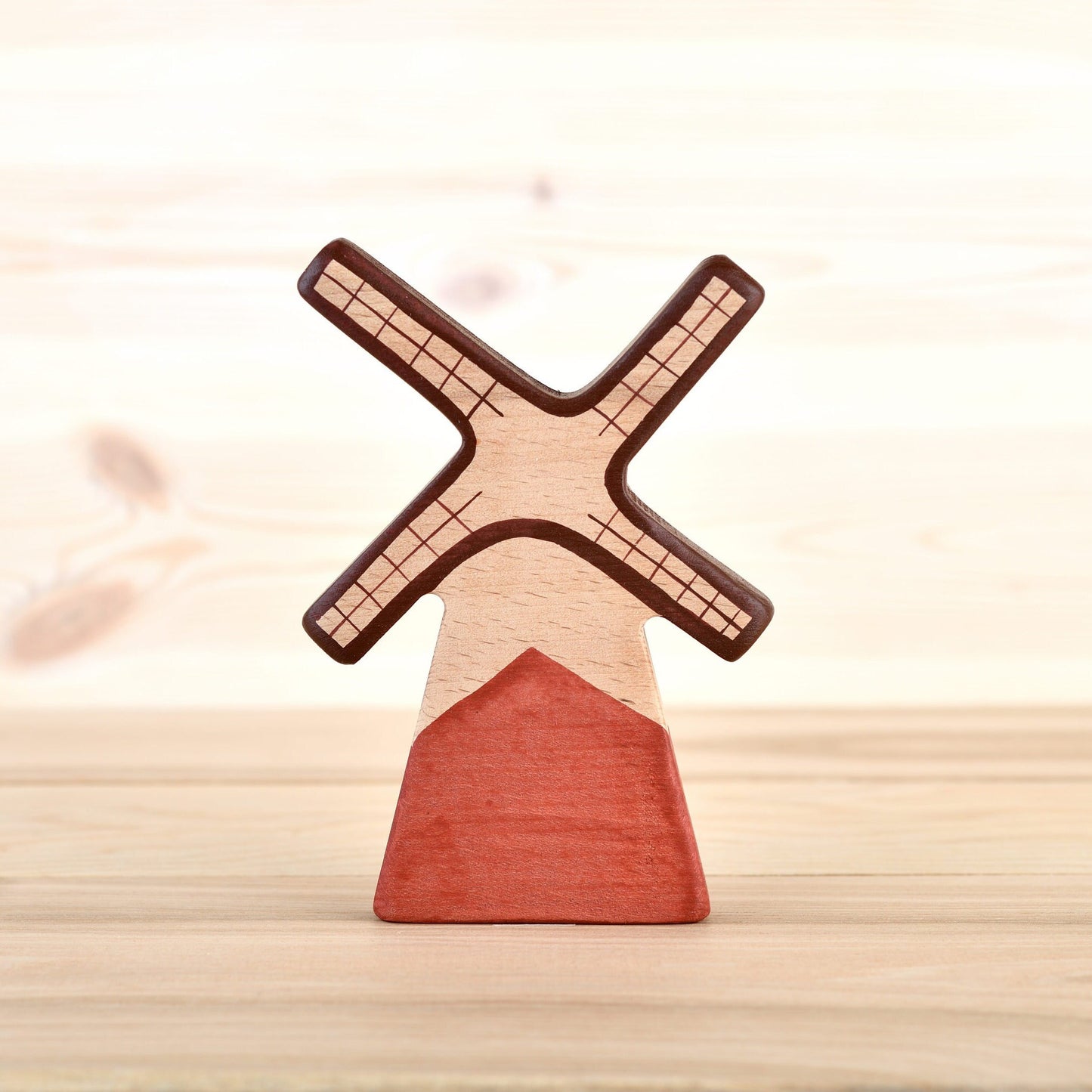 Wooden Windmill Toy