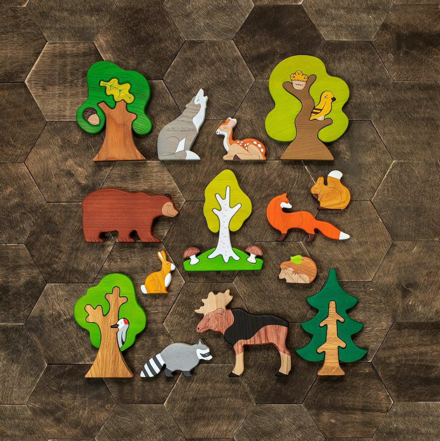 Wooden Fox Toy