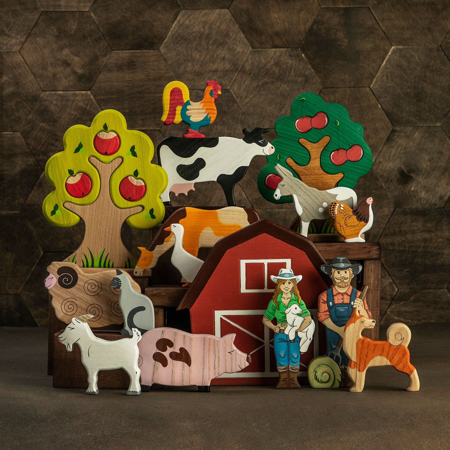 Wooden Windmill Toy