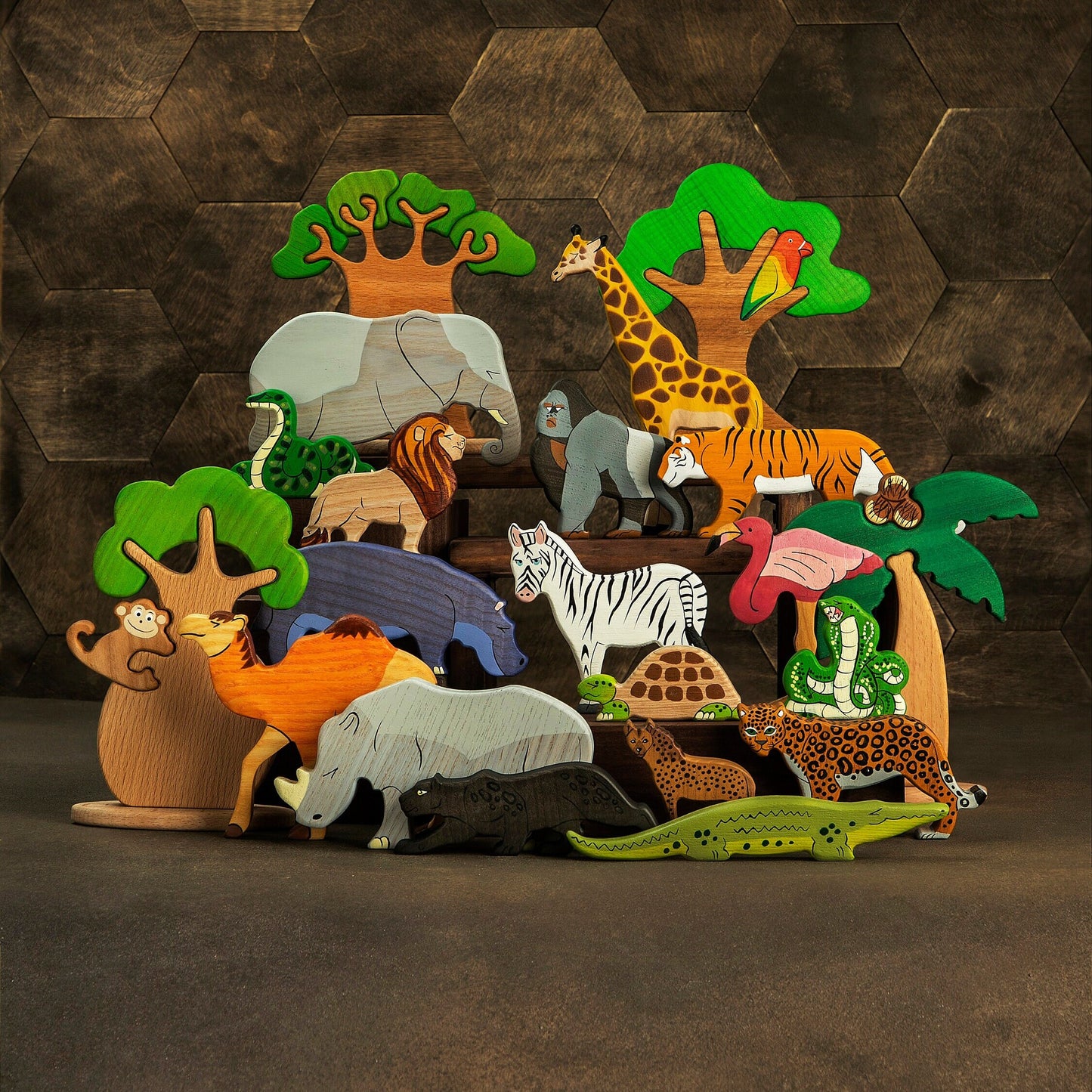 Wooden Camel Toy