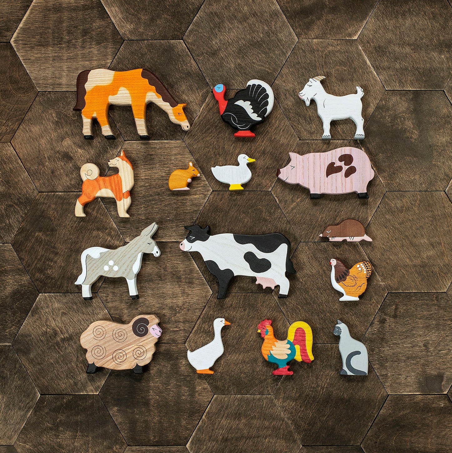 Wooden Mouse Toy