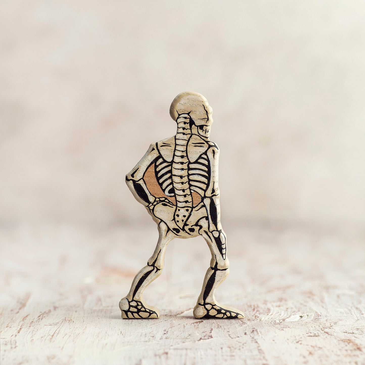 Wooden Skeleton Toy