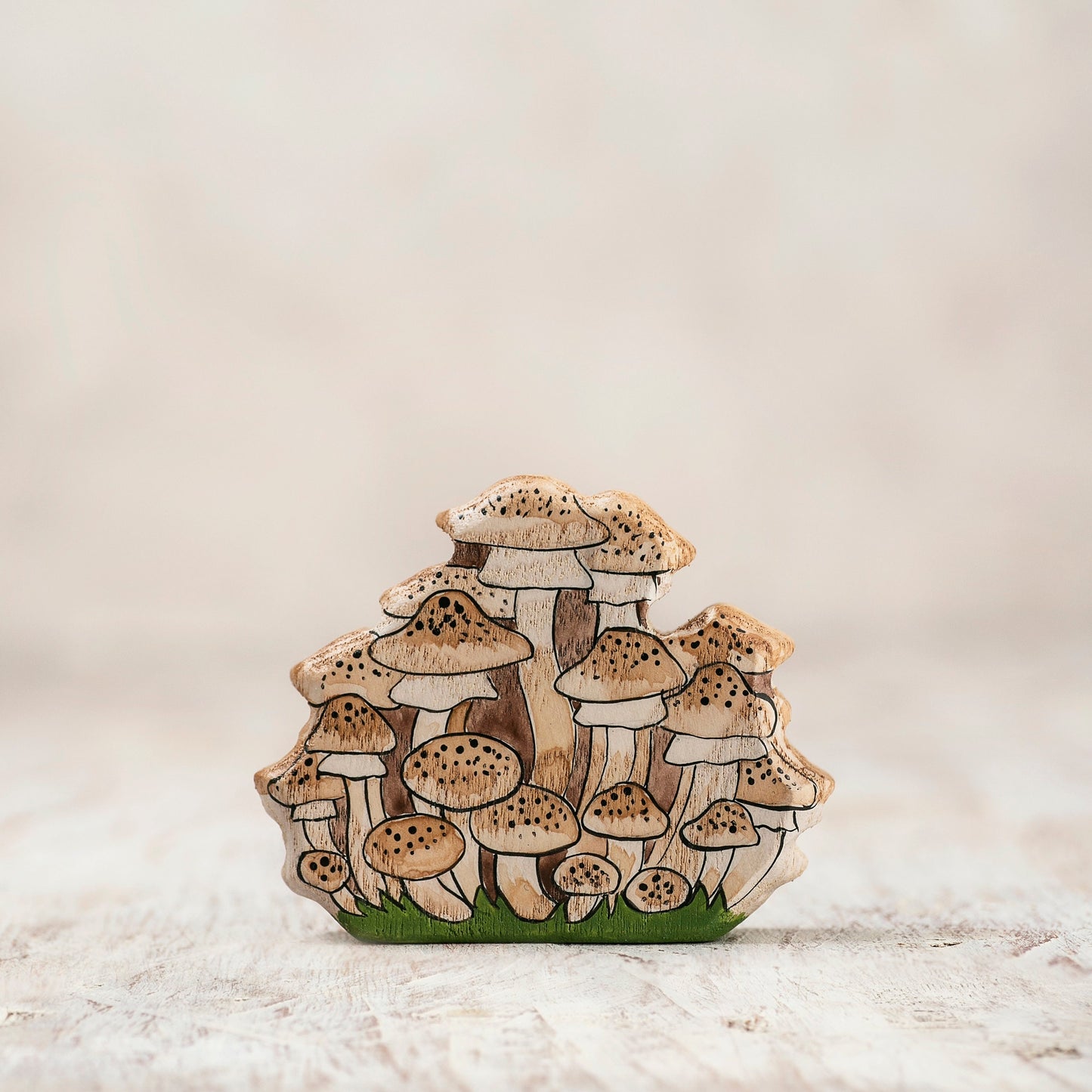 Wooden Honey Fungus Toy
