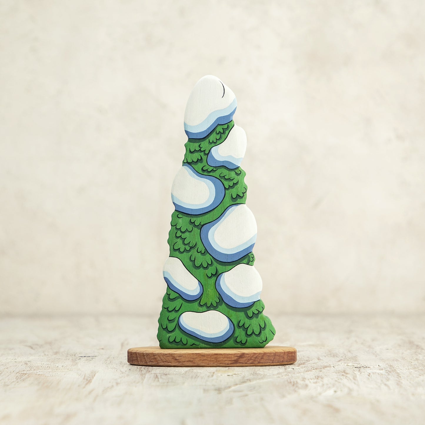 Wooden Winter Evergreen Toy