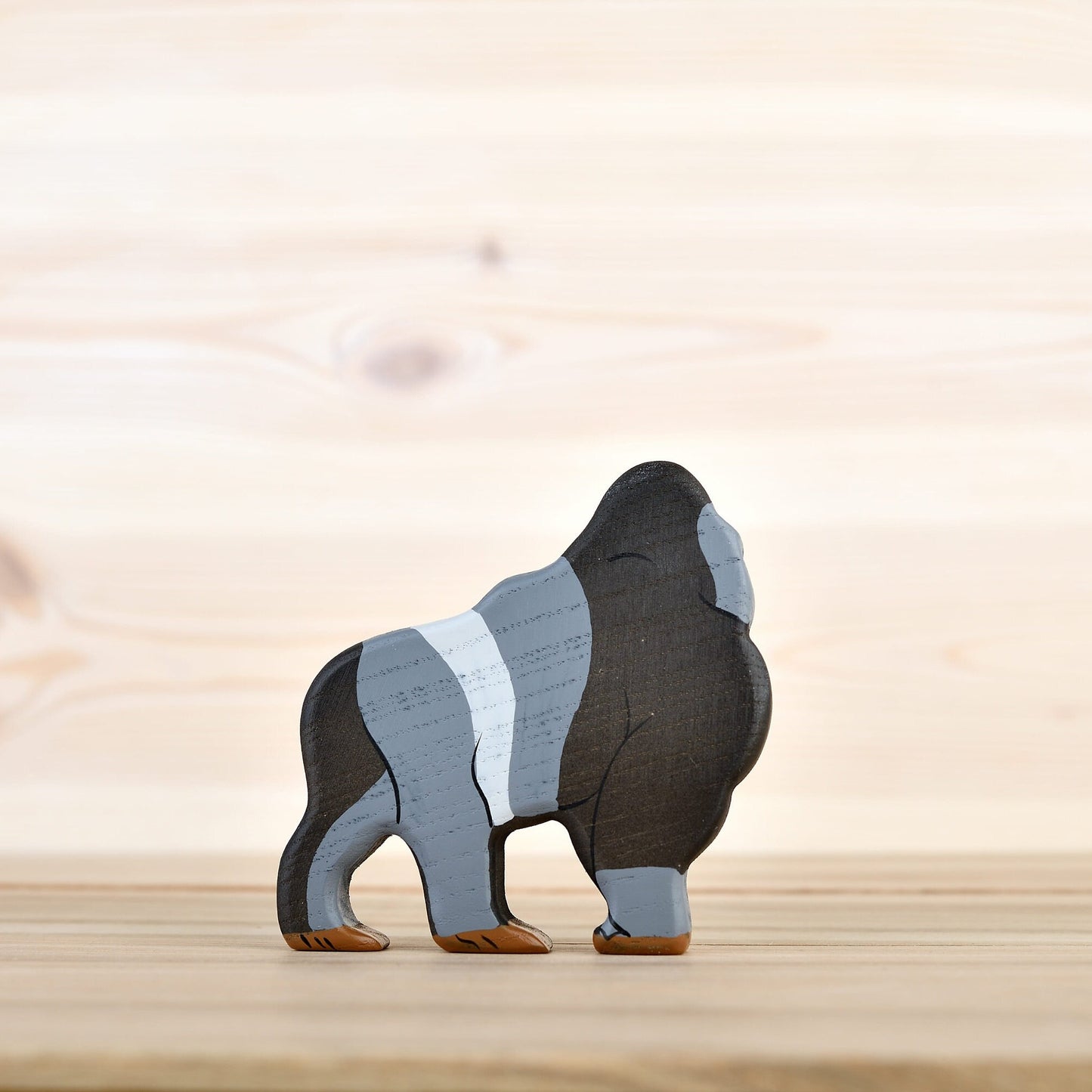 Wooden Gorilla Toy