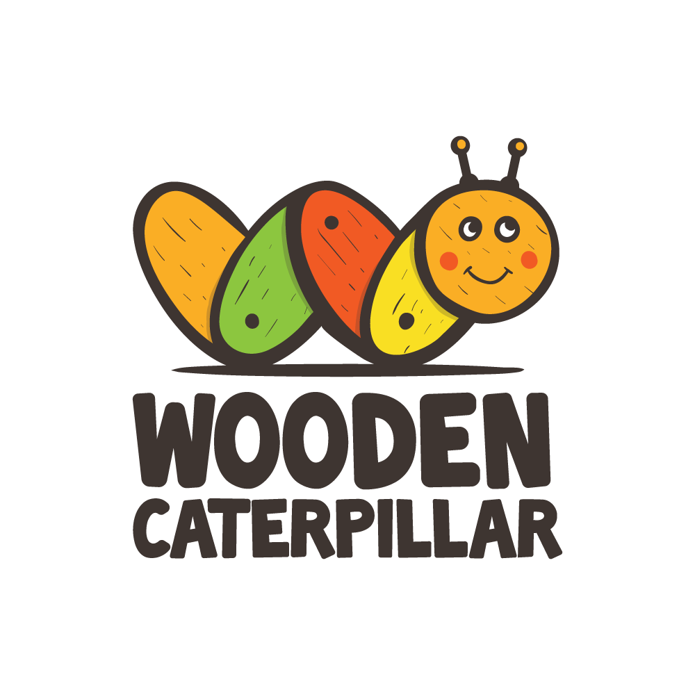 Wooden Caterpillar Toys