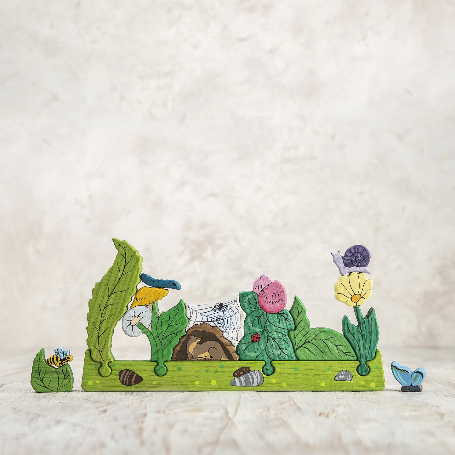 Wooden Meadow Puzzle - 13 Pieces