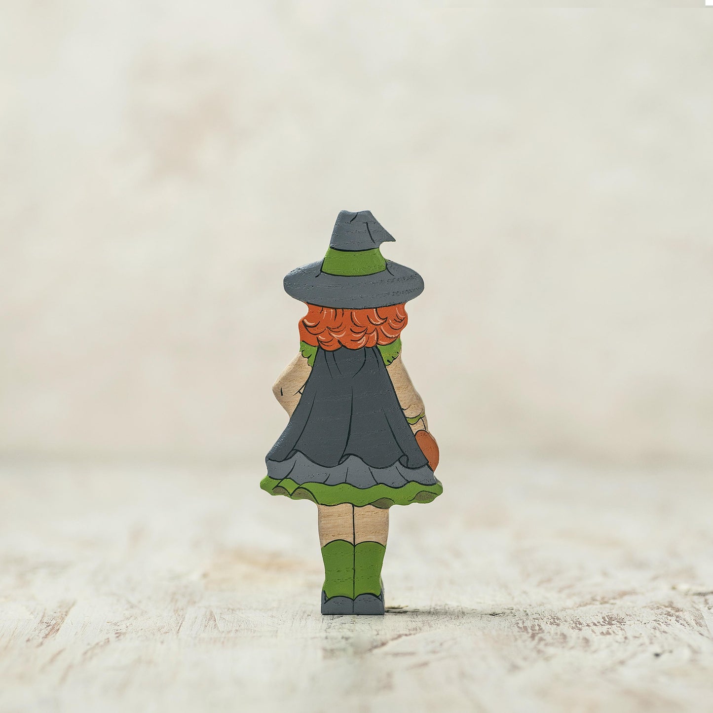 Trick-or-Treating Witch Kid