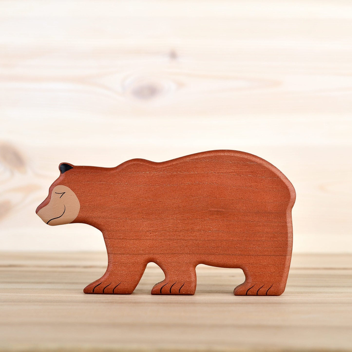 Wooden Bear Toy