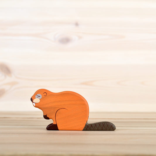 Wooden Beaver Toy