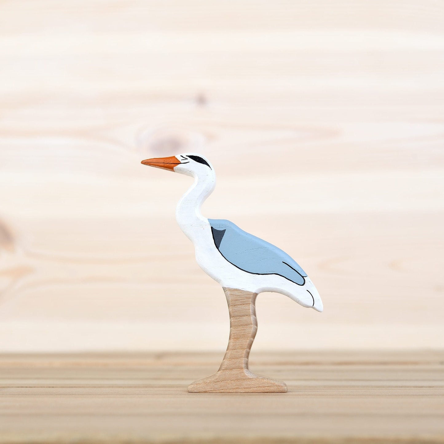 Wooden Heron Toy