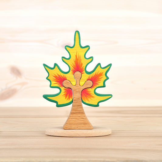 Wooden Maple Tree