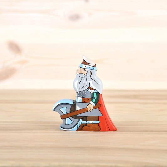 Wooden Dwarf figurine