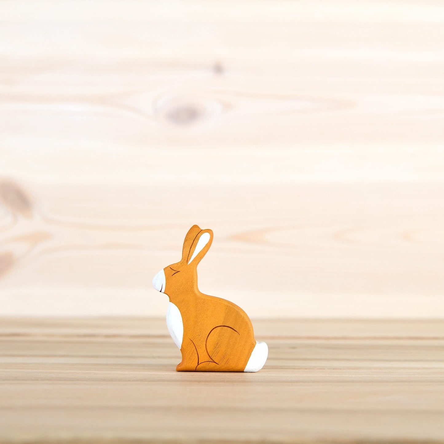 Wooden Hare Toy