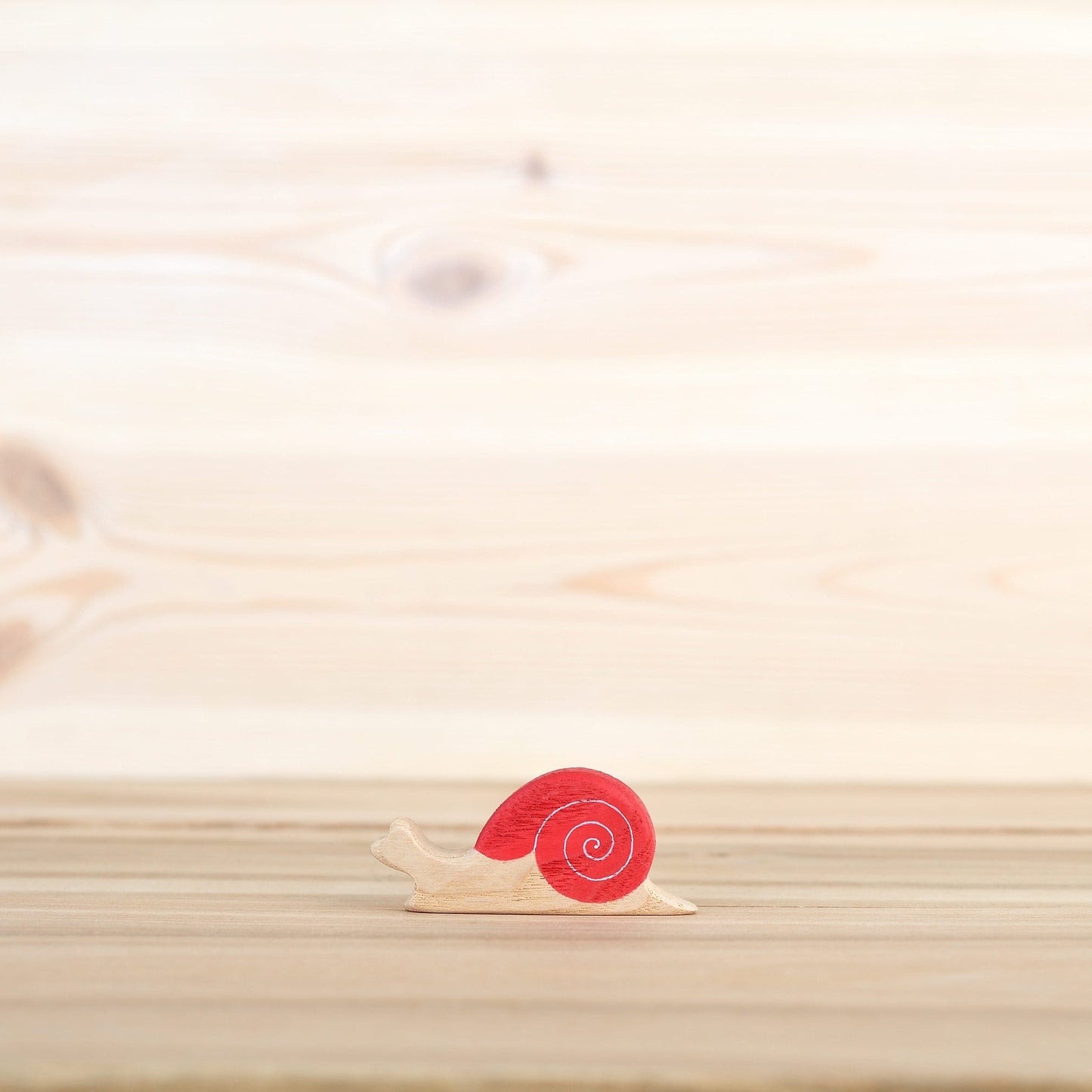Wooden Snail toy