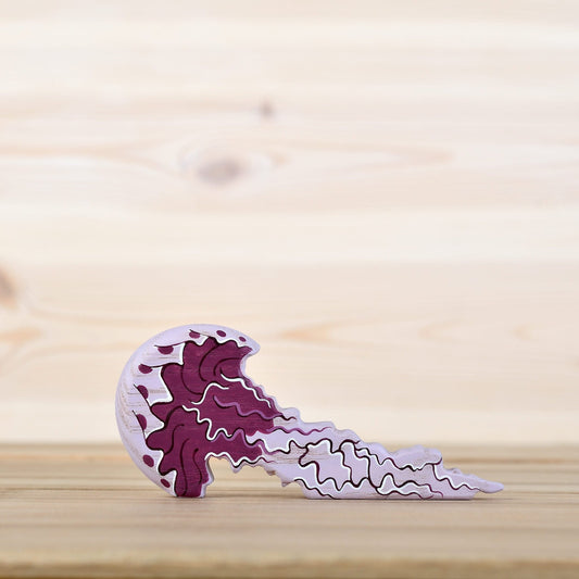 Wooden Jellyfish Toy