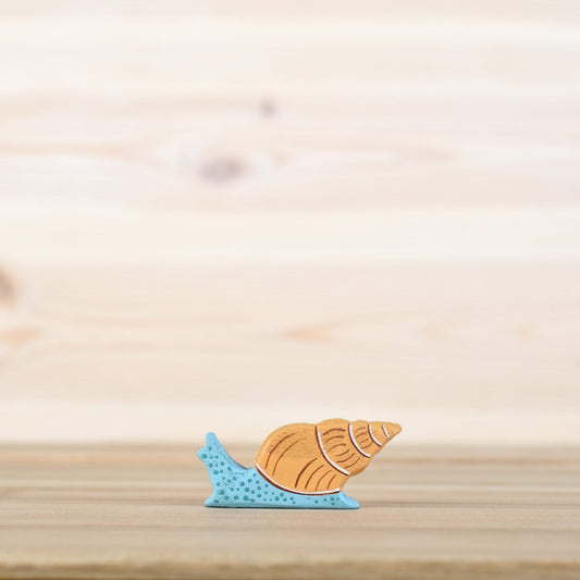 Wooden Sea Snail Toy