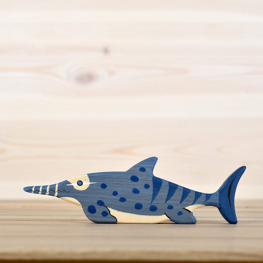Wooden Ichthyosaurus Toy
