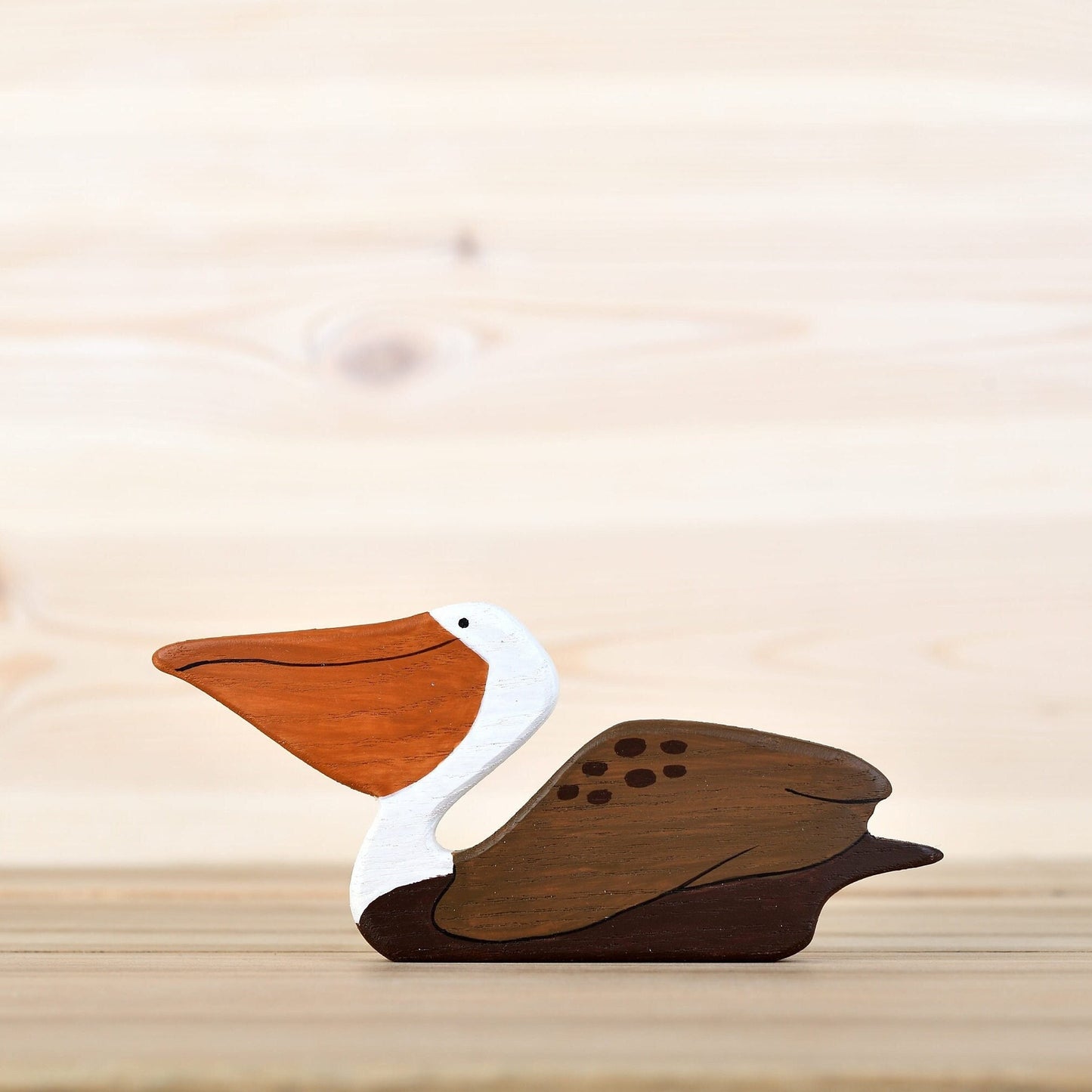 Wooden Pelican Toy