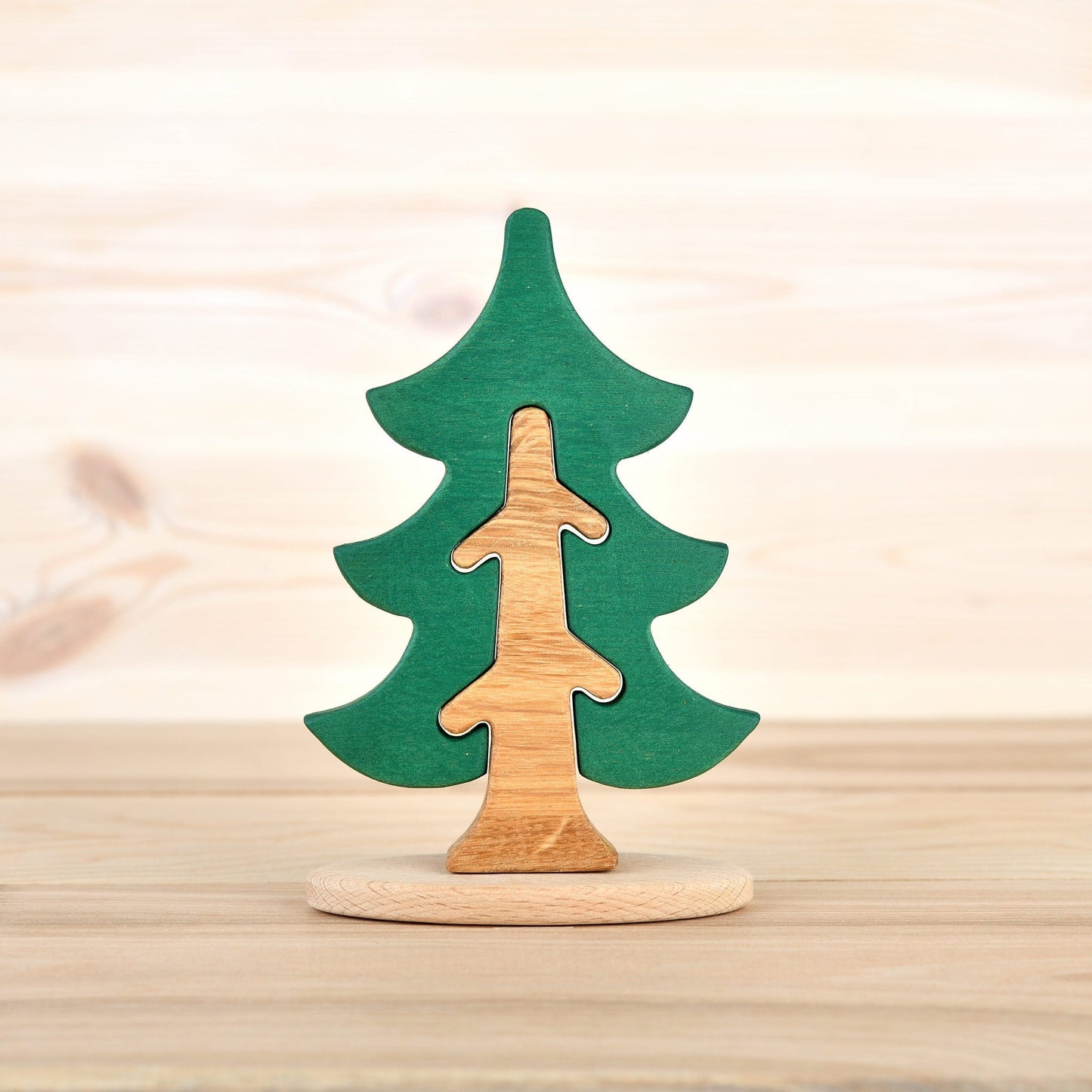 Wooden Pine tree