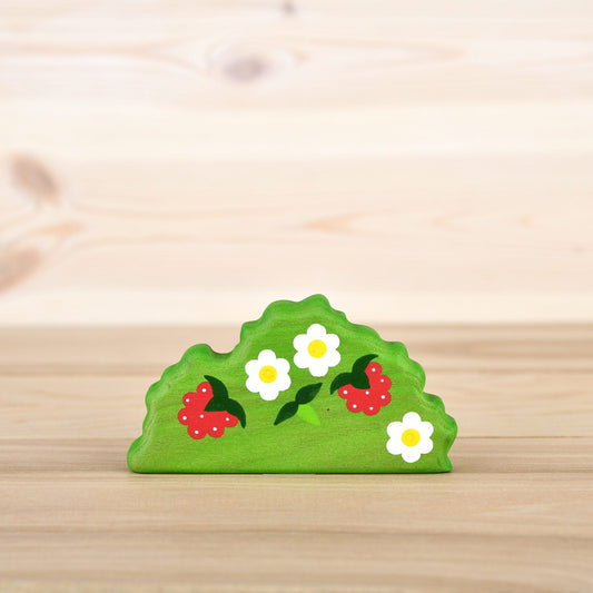 Wooden bush toy