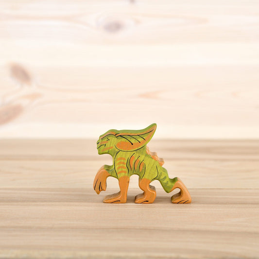 Wooden Gremlin figurine