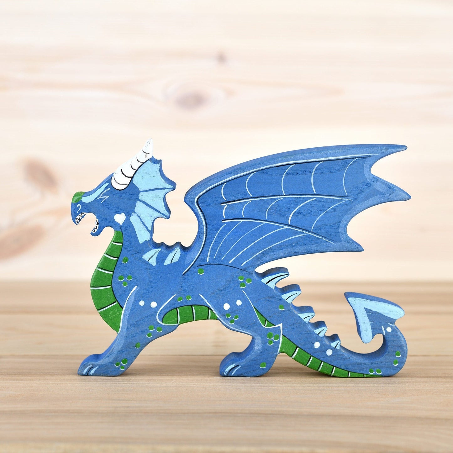 Wooden Dragon figurine
