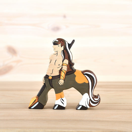Wooden Centaur figurine