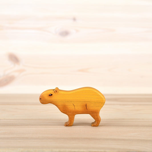 Wooden Capybara Toy