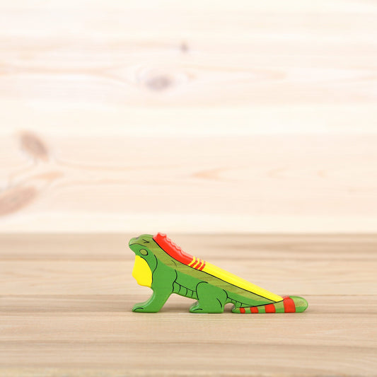 Wooden Iguana toy