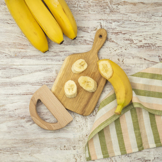 Wooden Montessori knife (semi-circle)