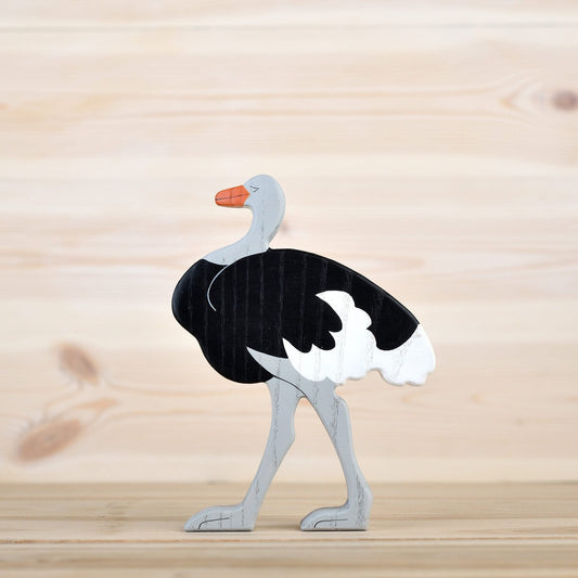Wooden Ostrich Toy