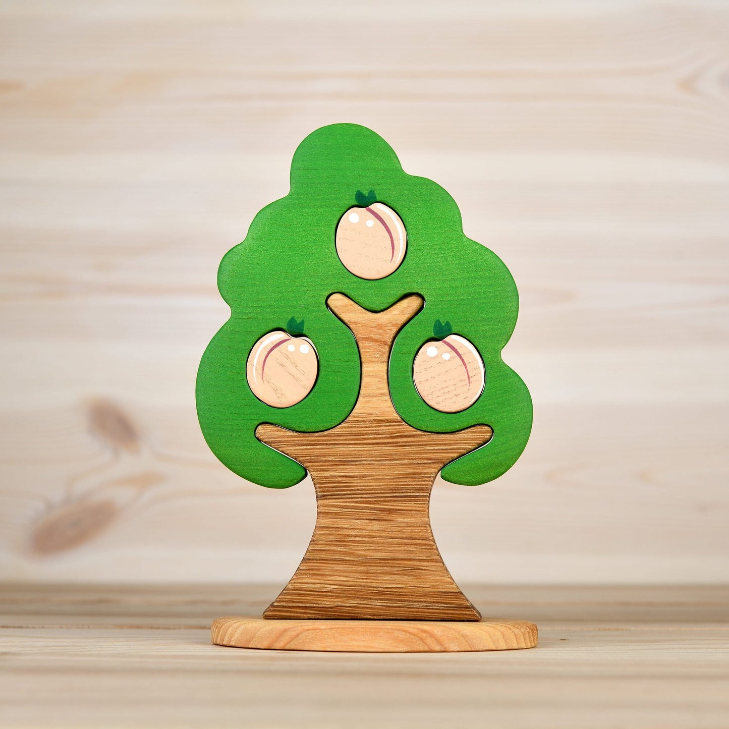Wooden Peach tree