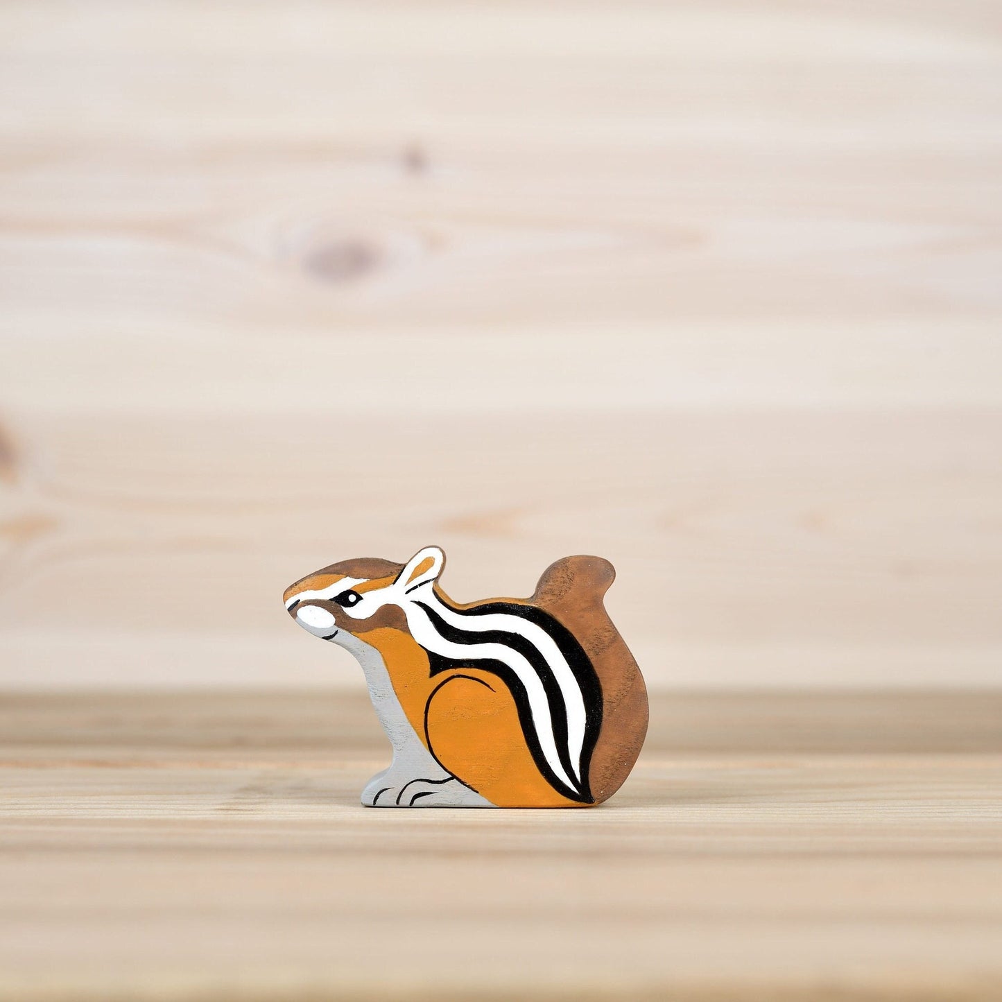 Wooden Chipmunk Toy