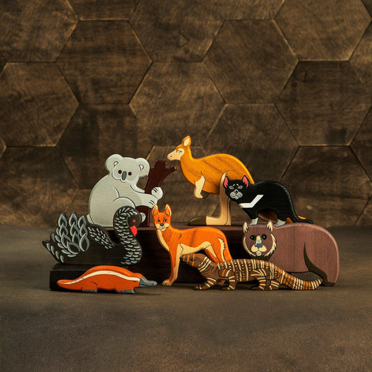 Australian animals set (8pcs) Animal figurines