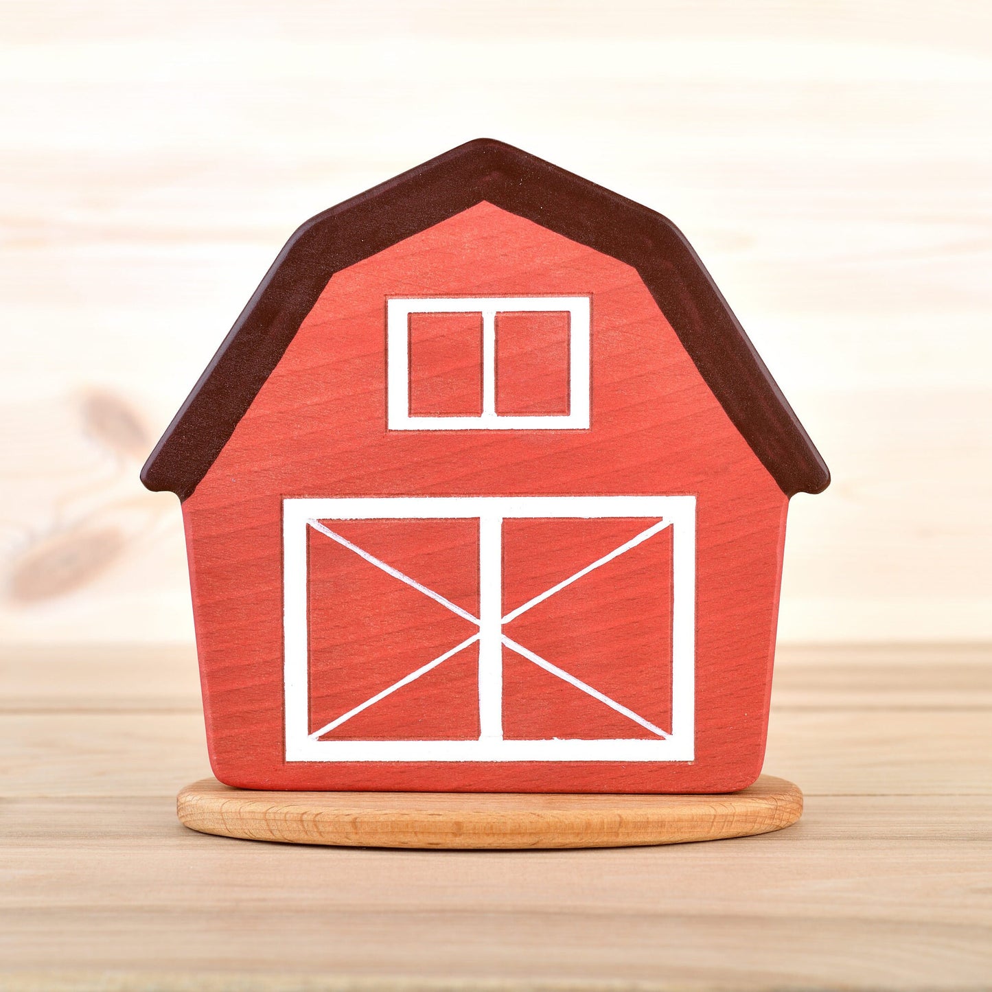 Wooden Barn Toy