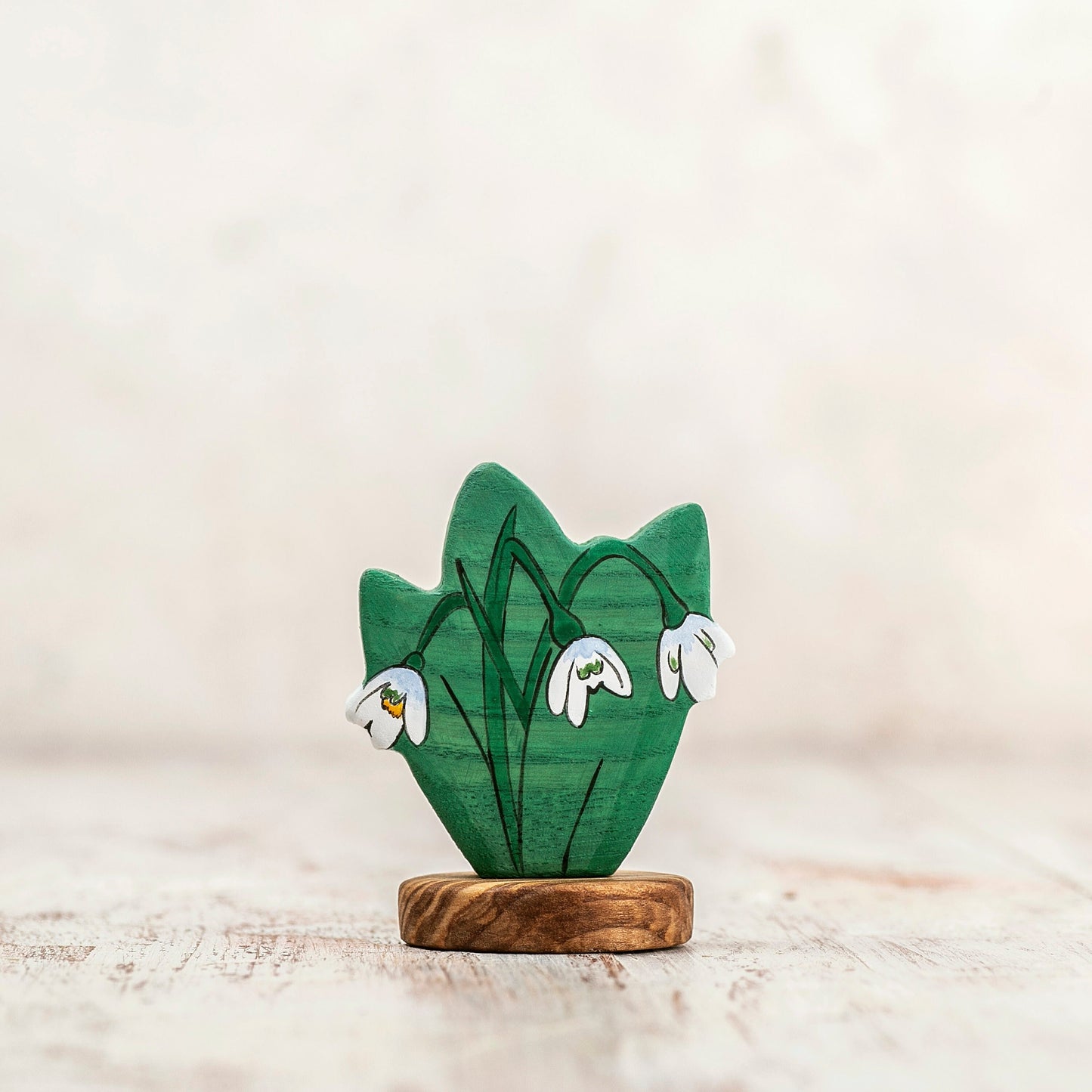 Wooden Snowdrop toy
