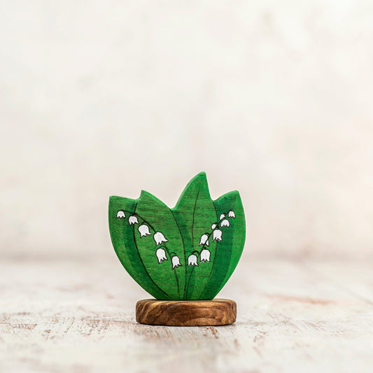 Wooden Lily of the Valley